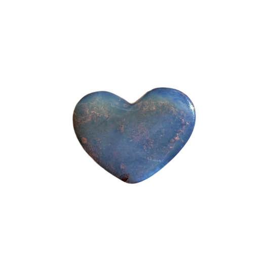 1.50 Ct extra small heart boulder opal