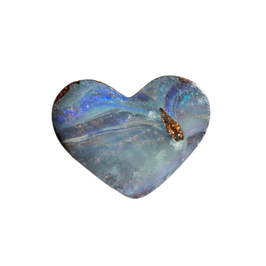 2.17 Ct small heart boulder opal