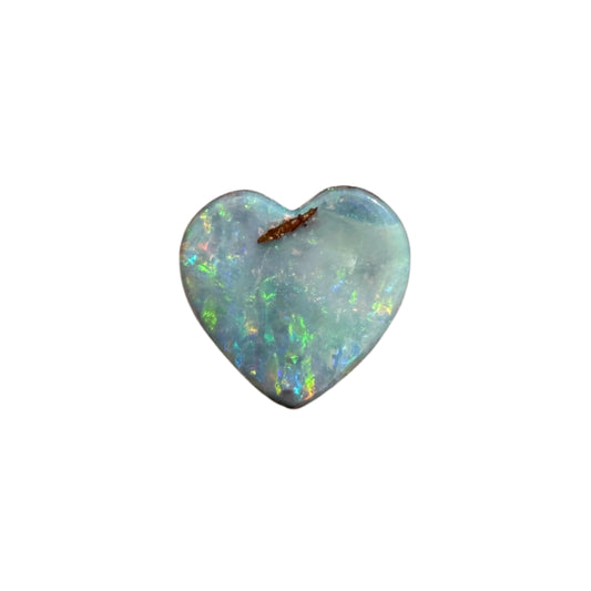 1.69 Ct heart boulder opal