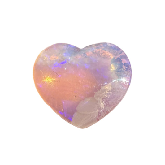 3.75 Ct wood replacement heart opal
