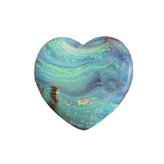 4.03 Ct wavy ocean boulder opal