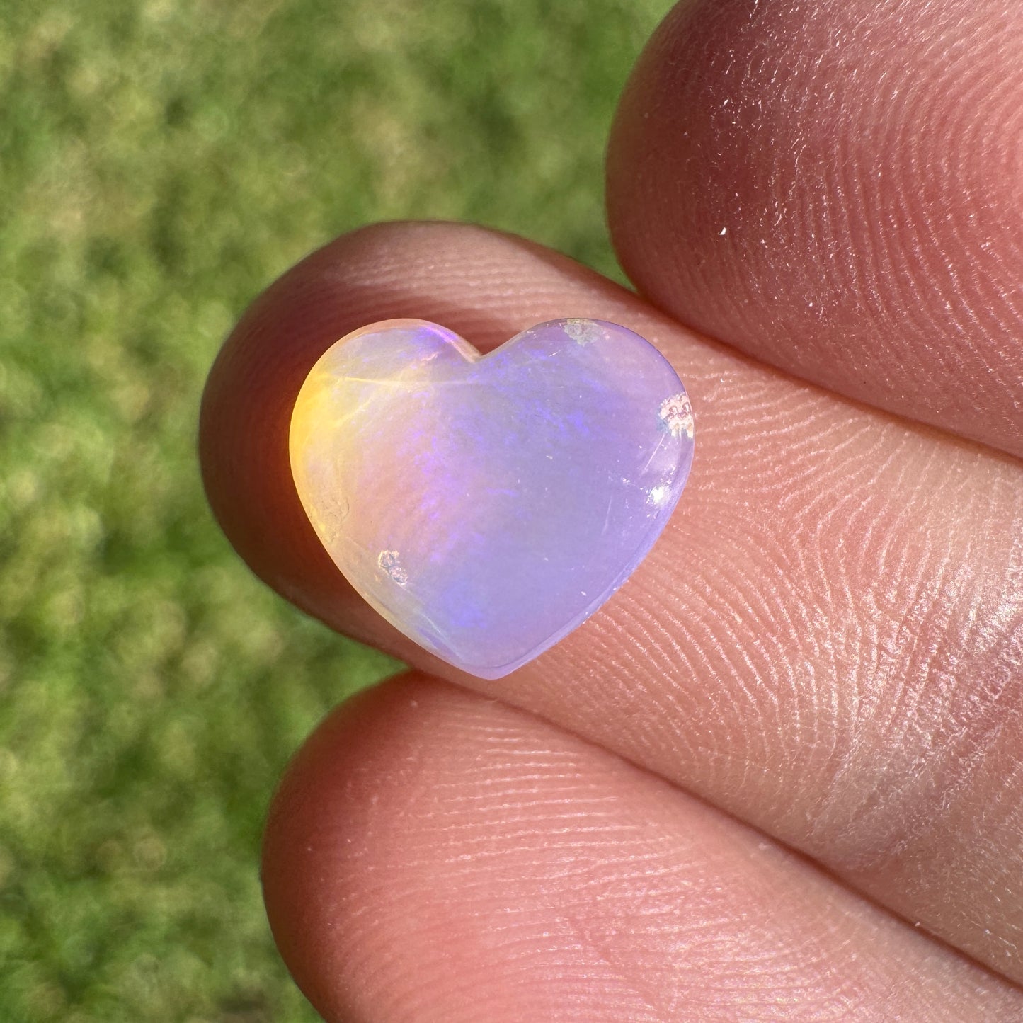 2.15 Ct crystal heart opal