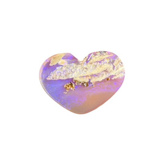 1.16 Ct small wood replacement heart opal