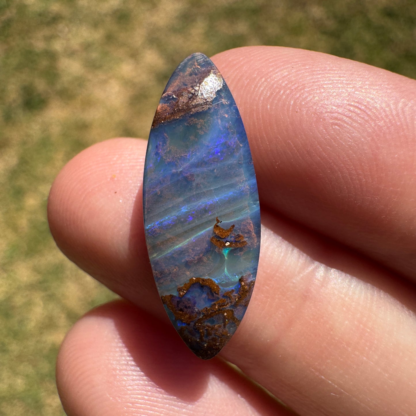 5.60 Ct striped boulder opal