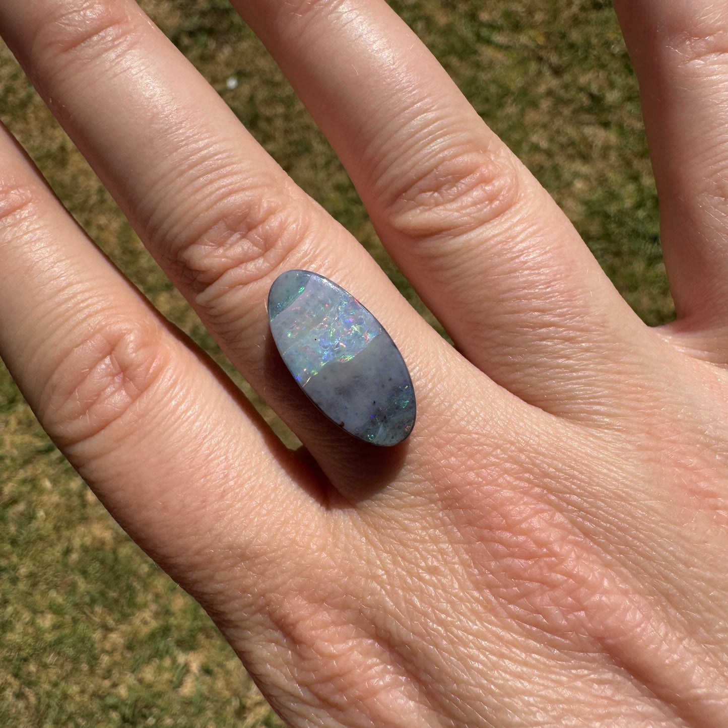 7.15 Ct two-tone opal boulder opal