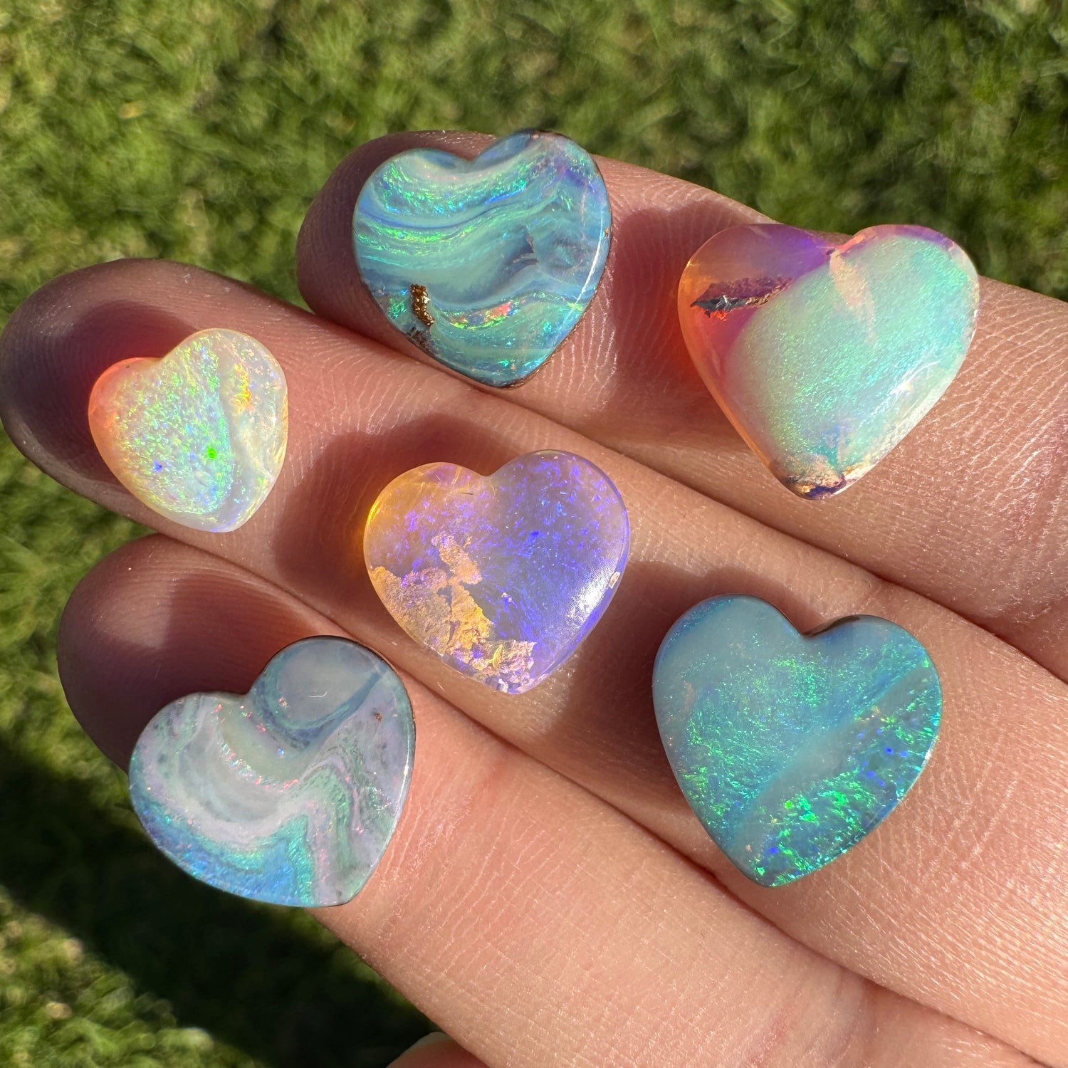 Opal Hearts