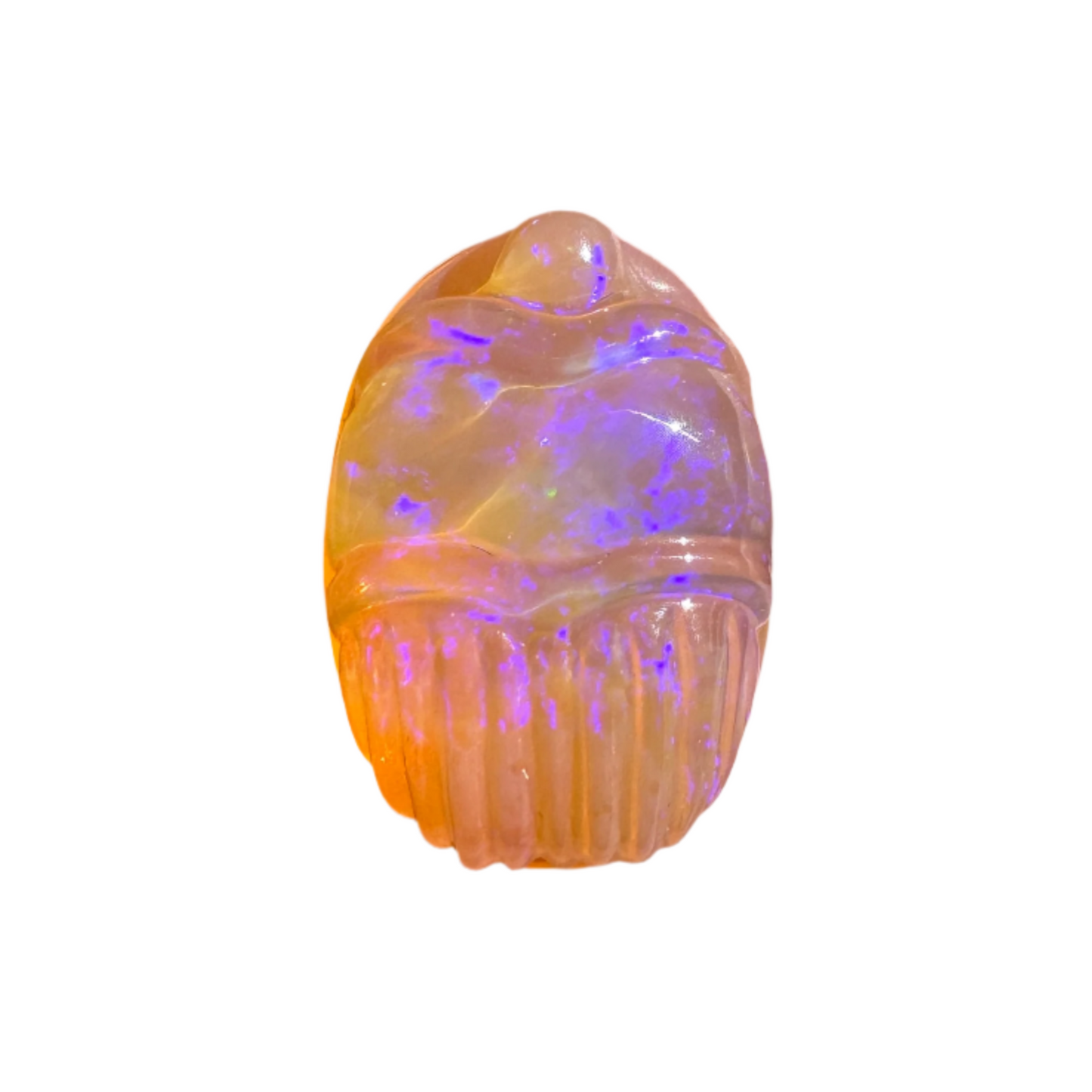 6.55 Ct carved scarab opal