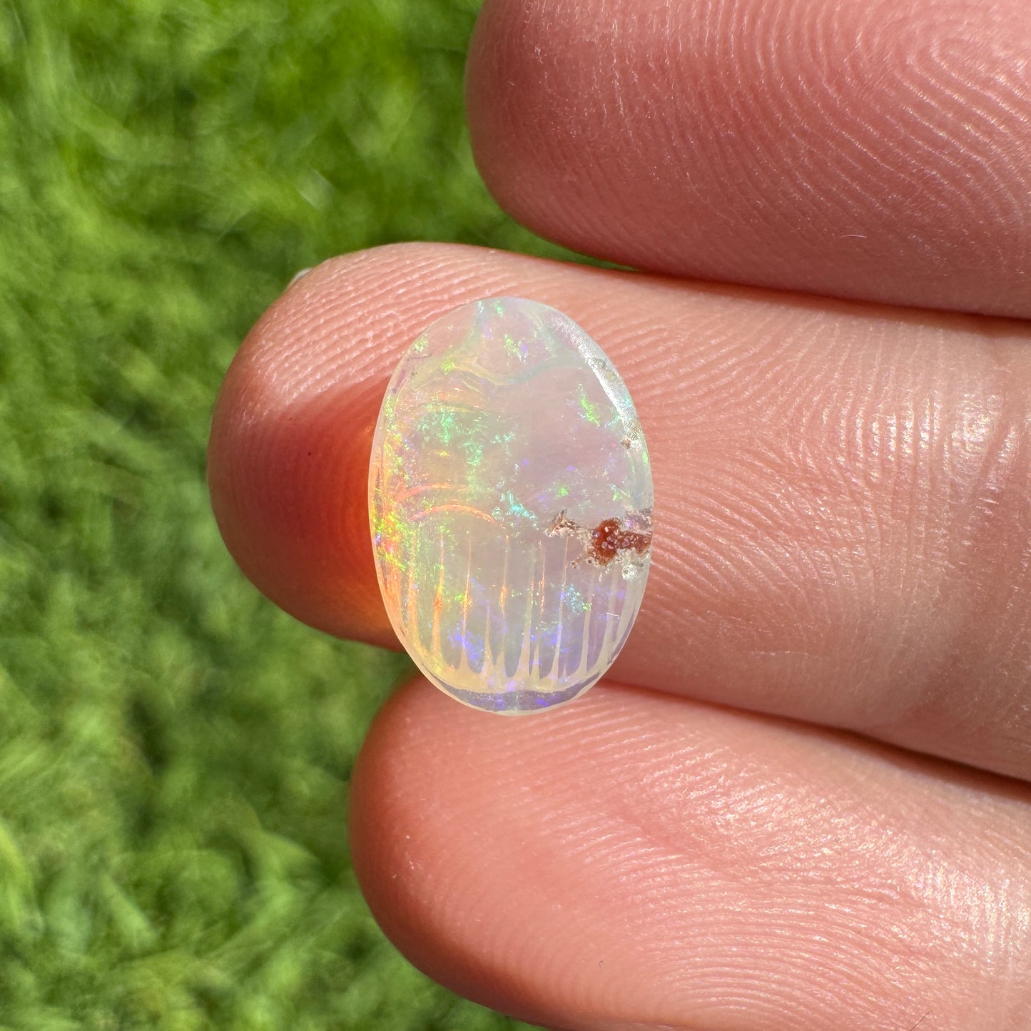 1.79 Ct carved scarab opal