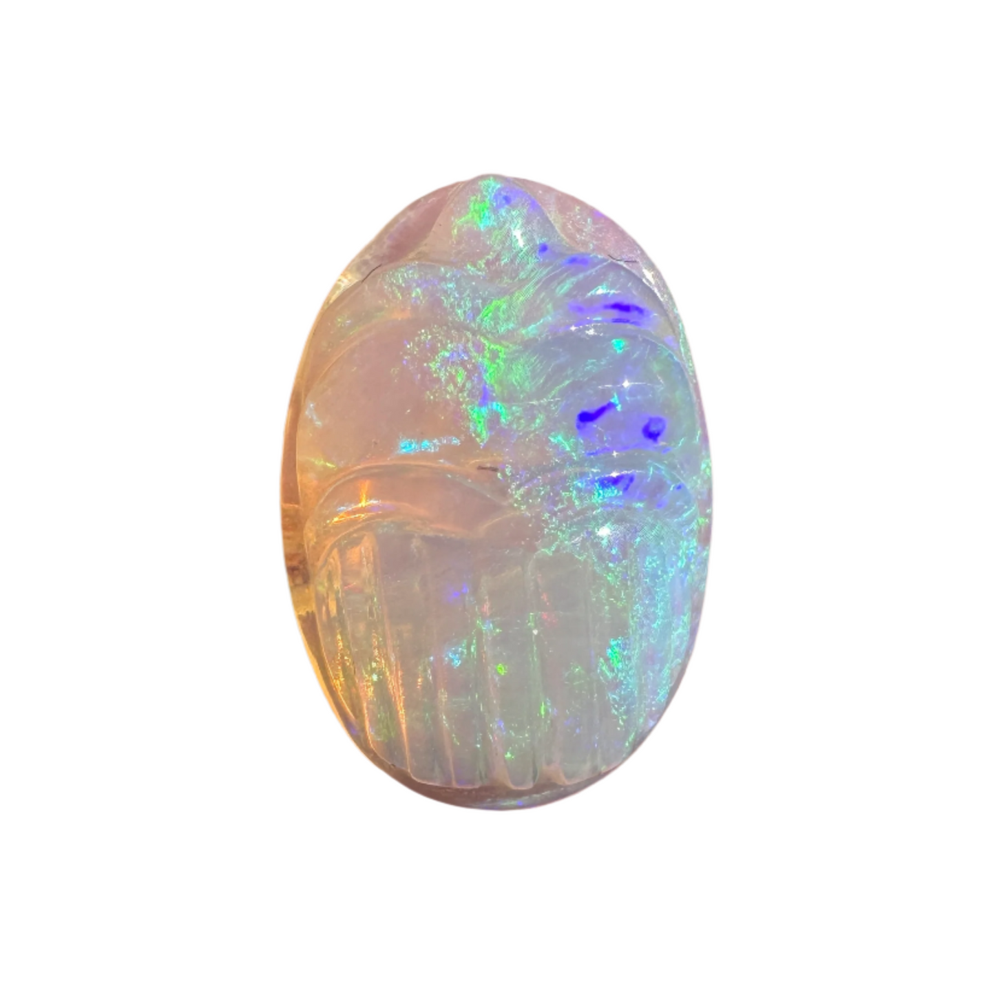 1.79 Ct carved scarab opal