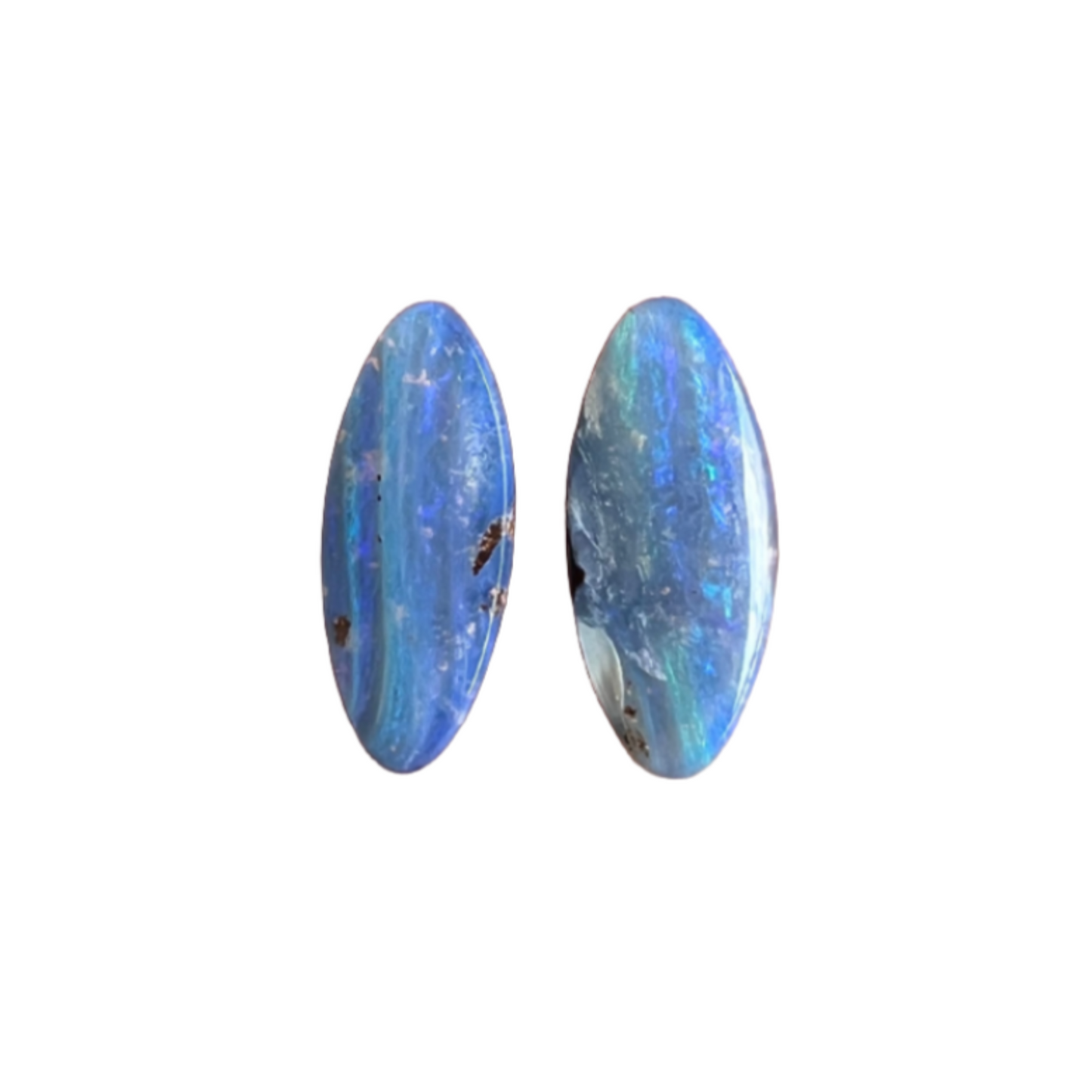 3.30 Ct small boulder opal pair