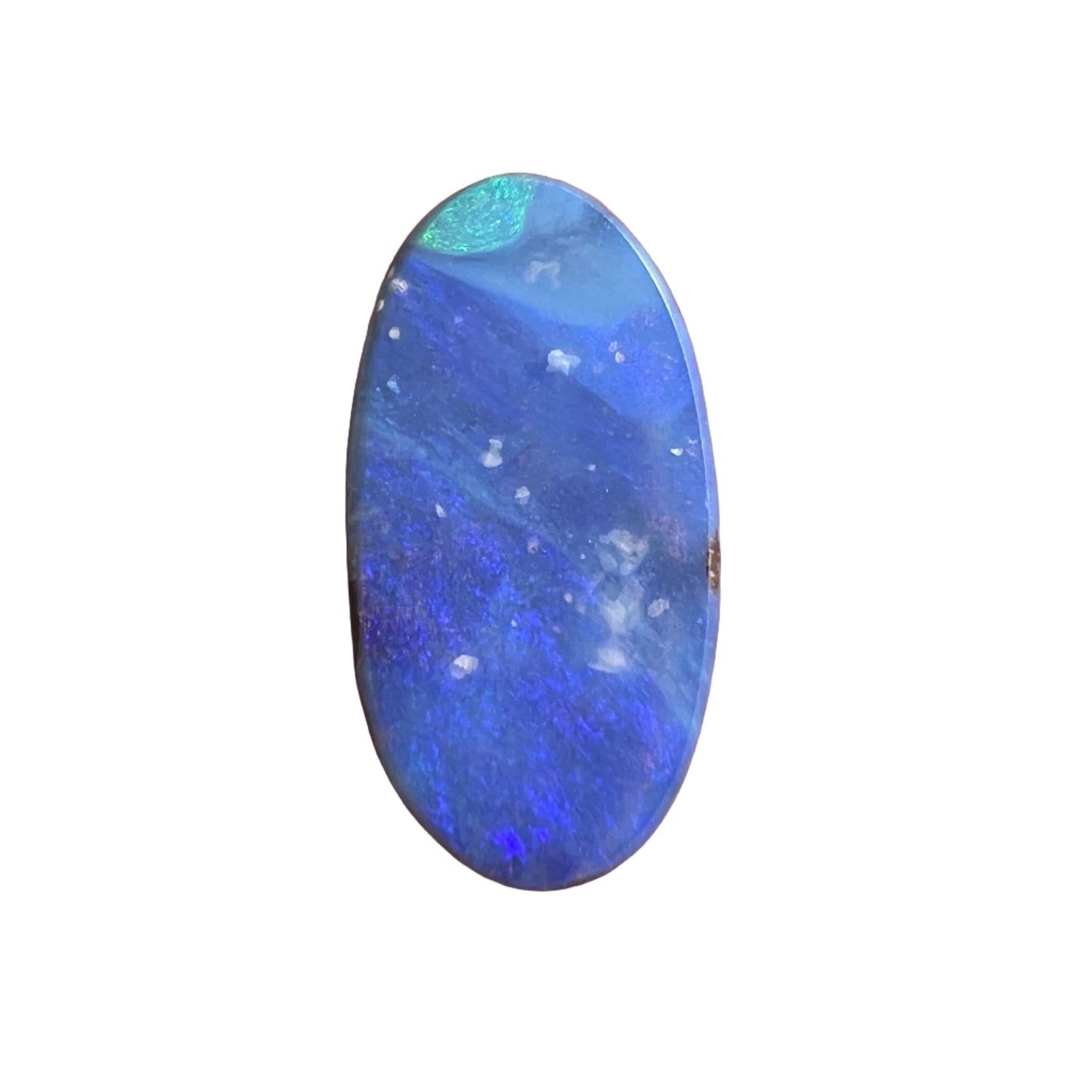 10.23 Ct blue boulder opal - Broken River Mining