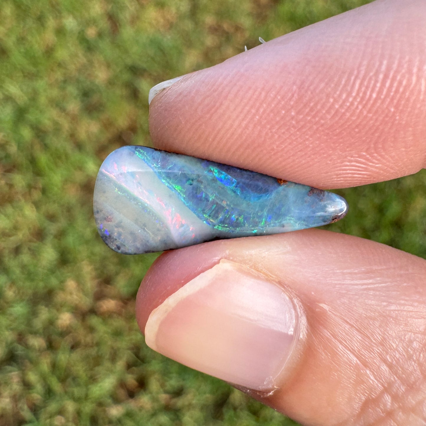 4.18 Ct stripy boulder opal