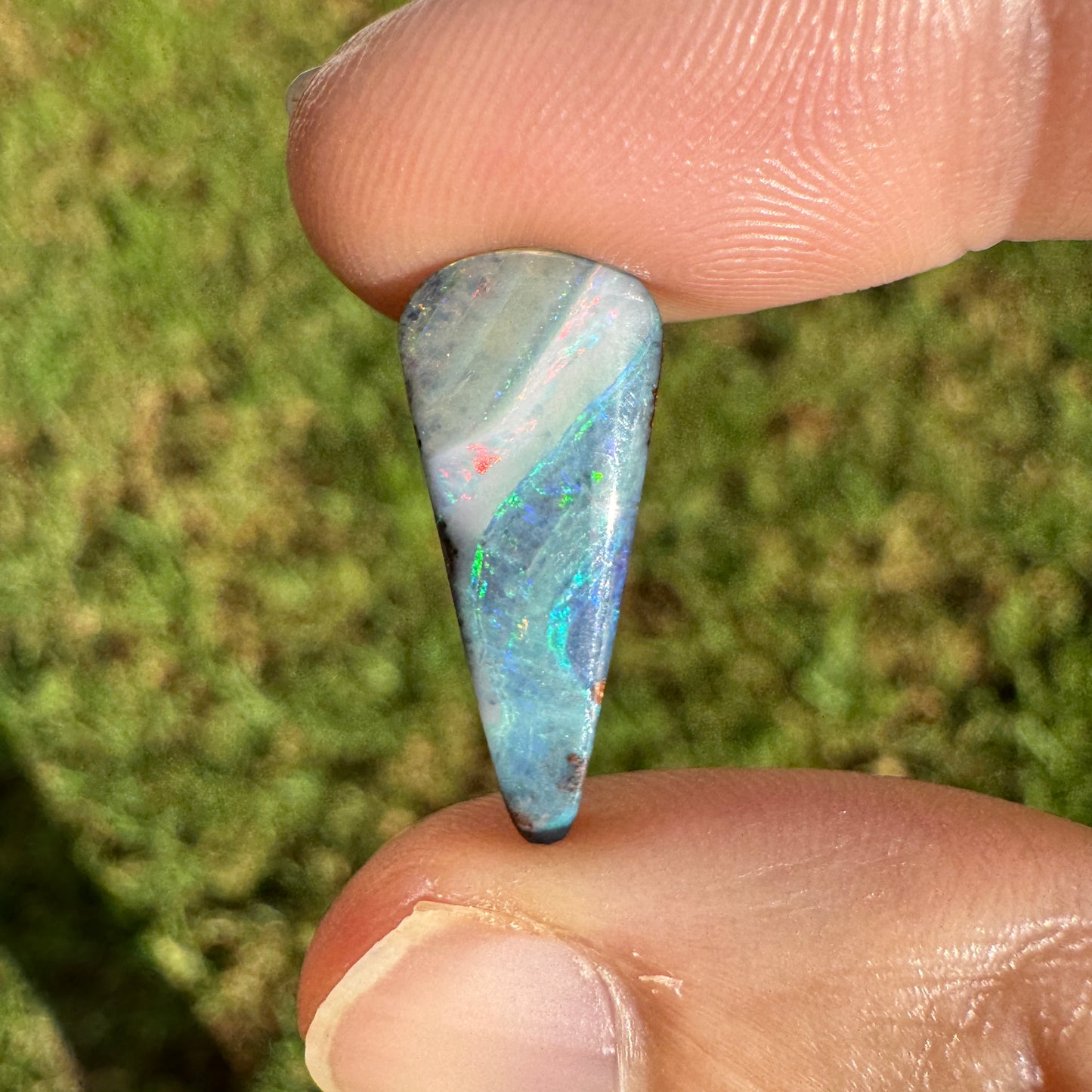 4.18 Ct stripy boulder opal