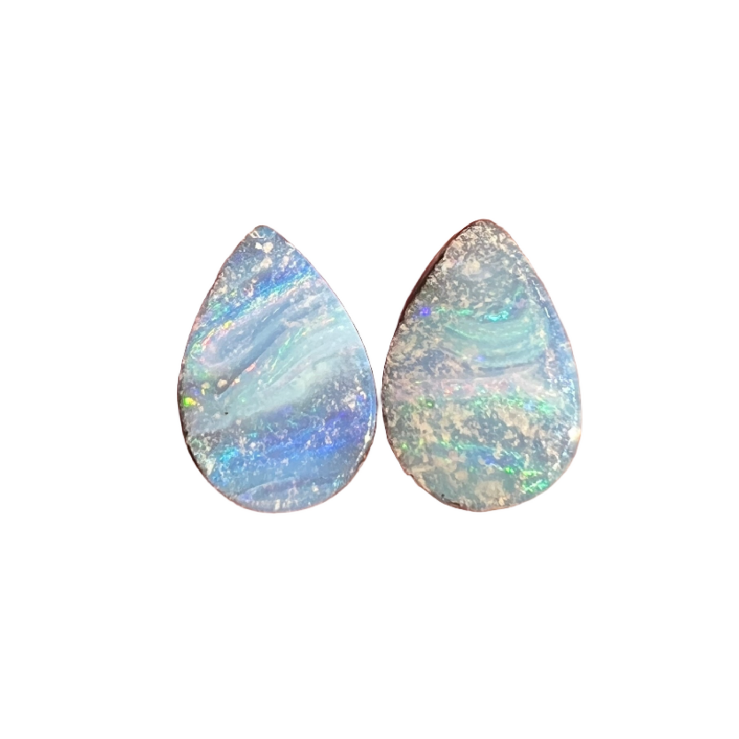 3.85 Ct boulder opal pair