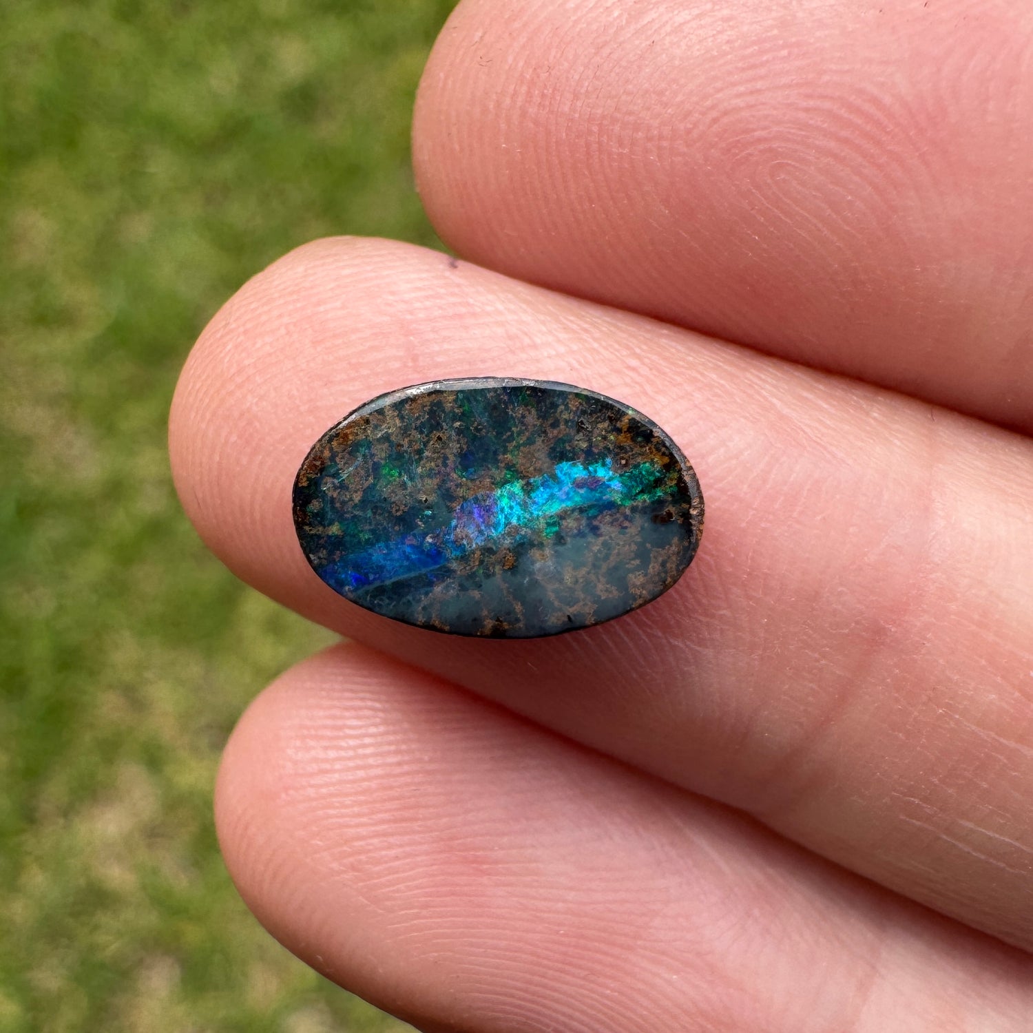 1.96 Ct small boulder opal - Broken River Mining