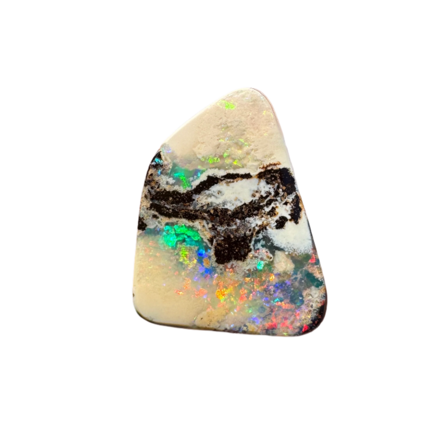 5.89 Ct rainbow boulder opal