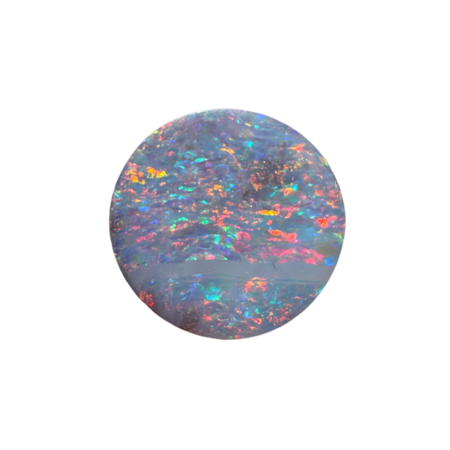 4.09 Ct circle boulder opal