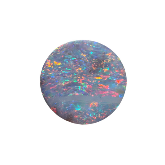 4.09 Ct circle boulder opal