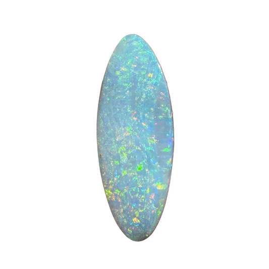 4.74 Ct marquise-shaped boulder opal - Broken River Mining