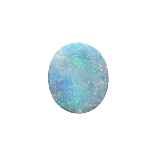 3.84 Ct oval boulder opal