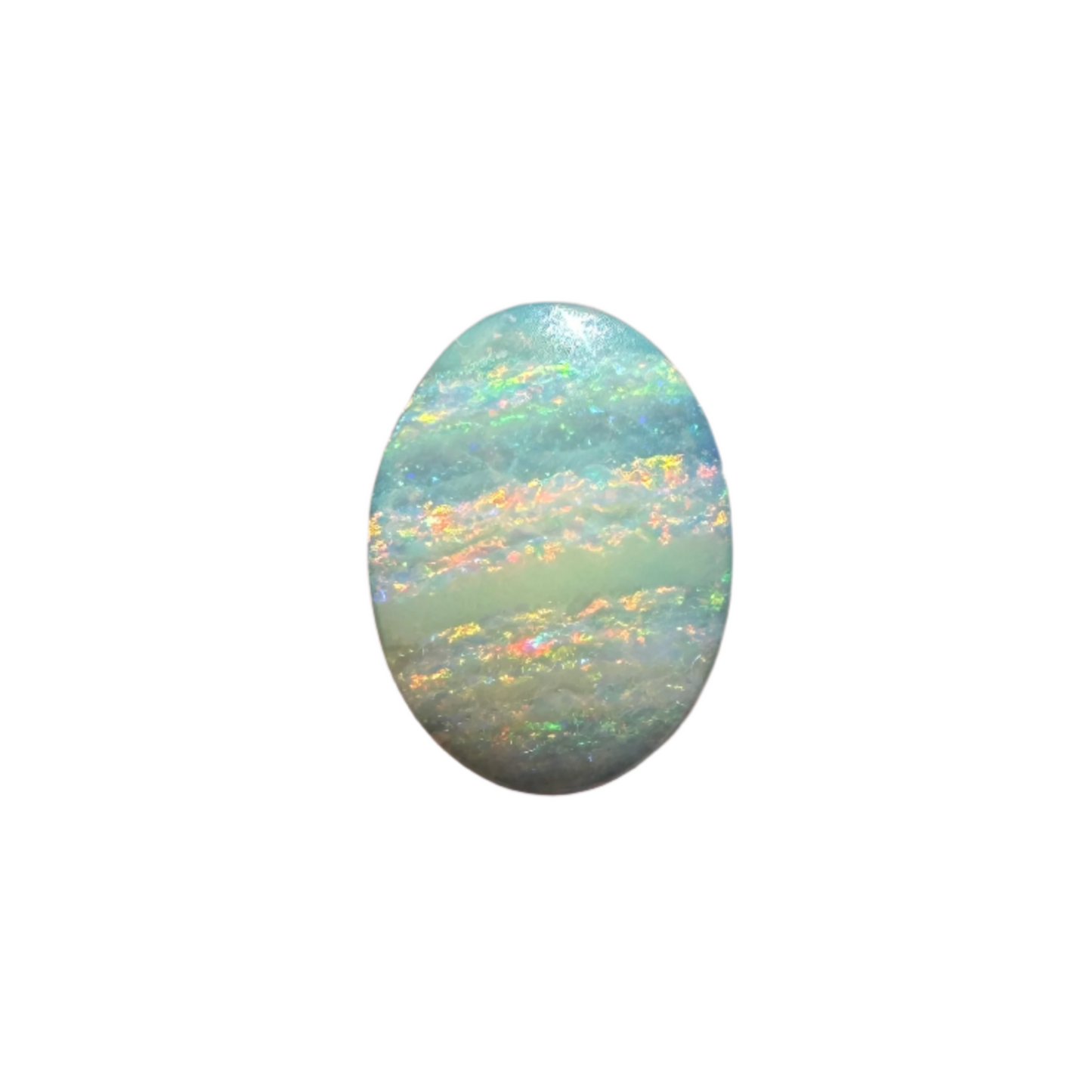 2.82 Ct oval boulder opal