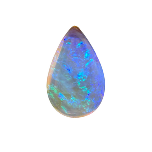 3.01 Ct teardrop crystal opal