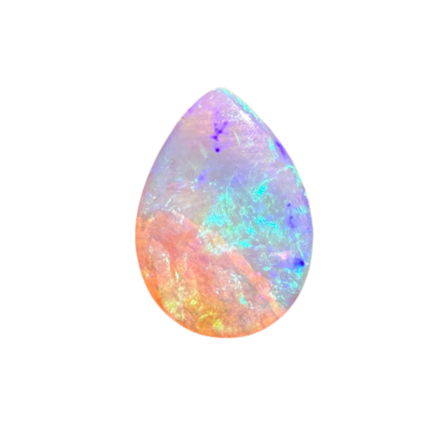 1.69 Ct teardrop wood replacement