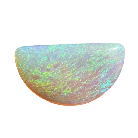 2.78 Ct half-circle crystal opal