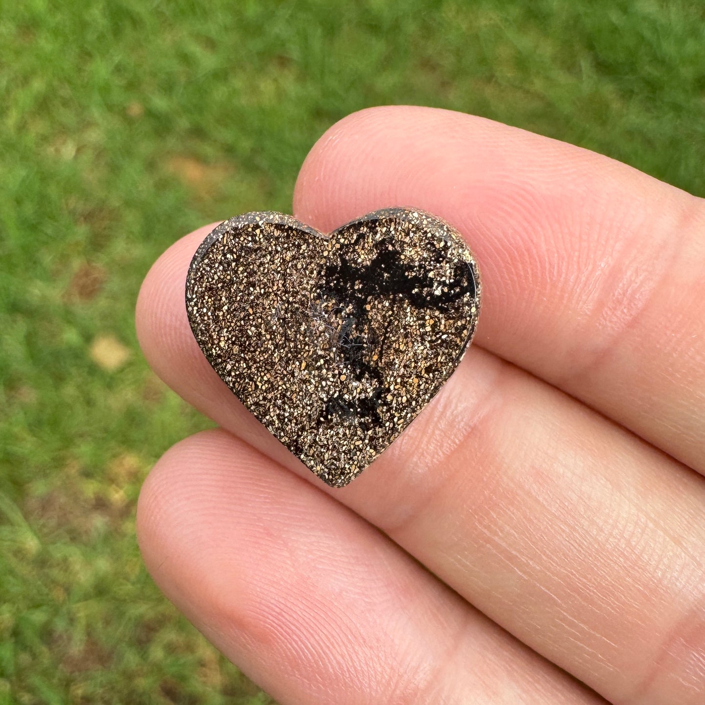 8.99 Ct heart boulder opal