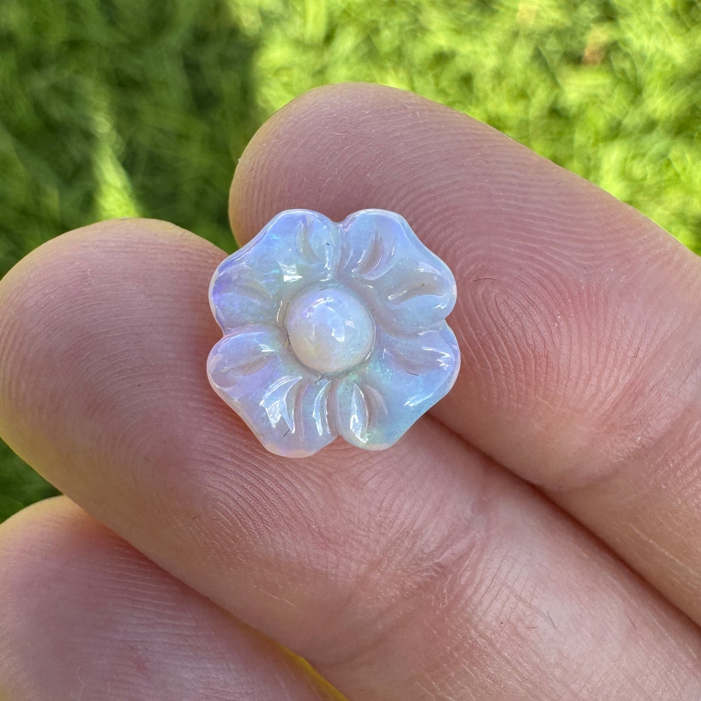 2.14 Ct carved flower opal 🌸