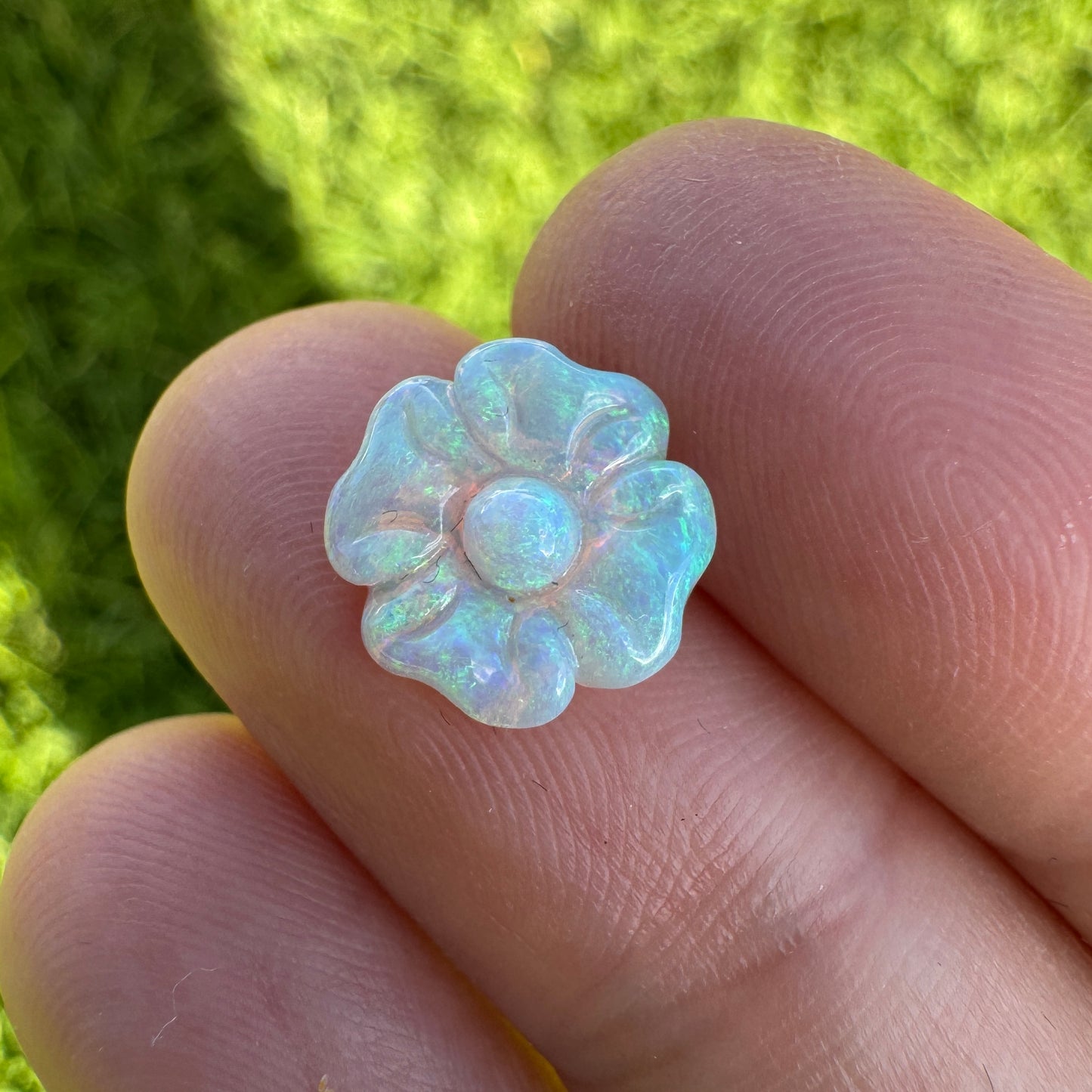 1.22 Ct carved flower opal 🌸