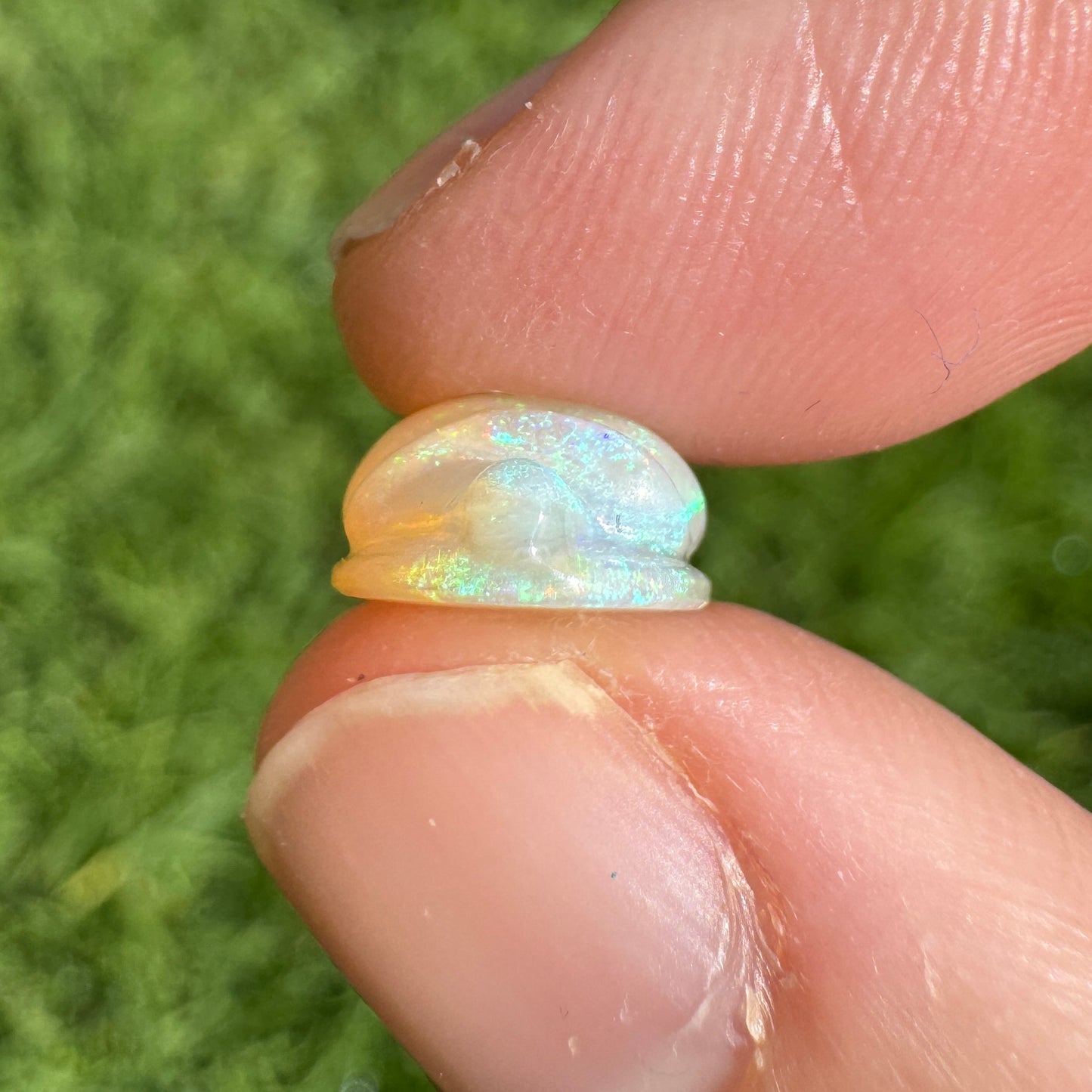 3.32 Ct carved scarab opal