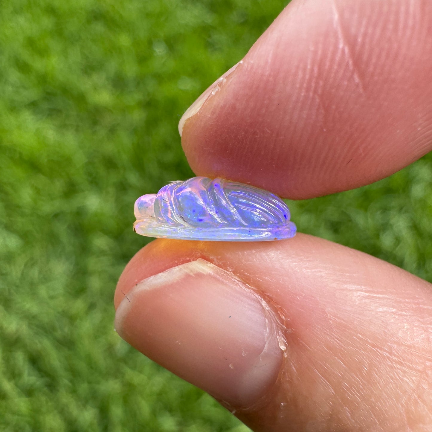 2.37 Ct carved scarab opal