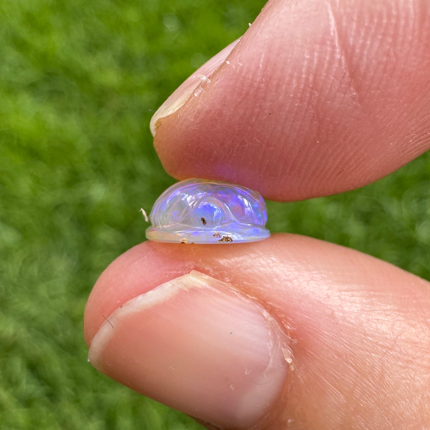 2.37 Ct carved scarab opal