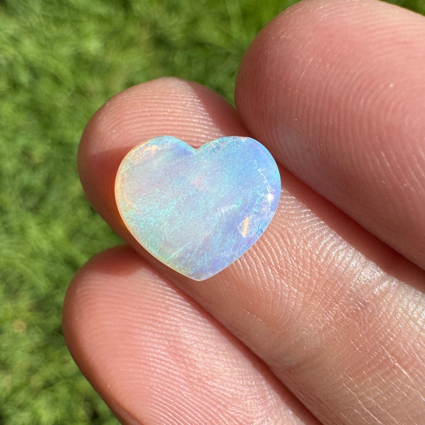 2.36 Ct crystal opal heart