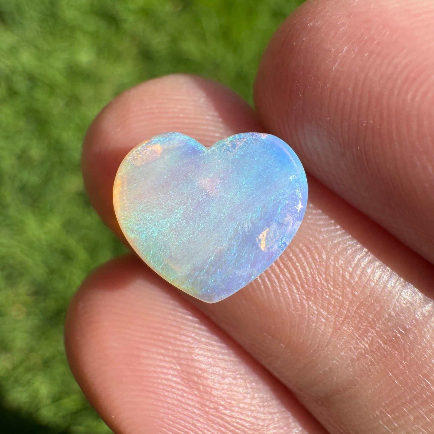 2.36 Ct crystal opal heart