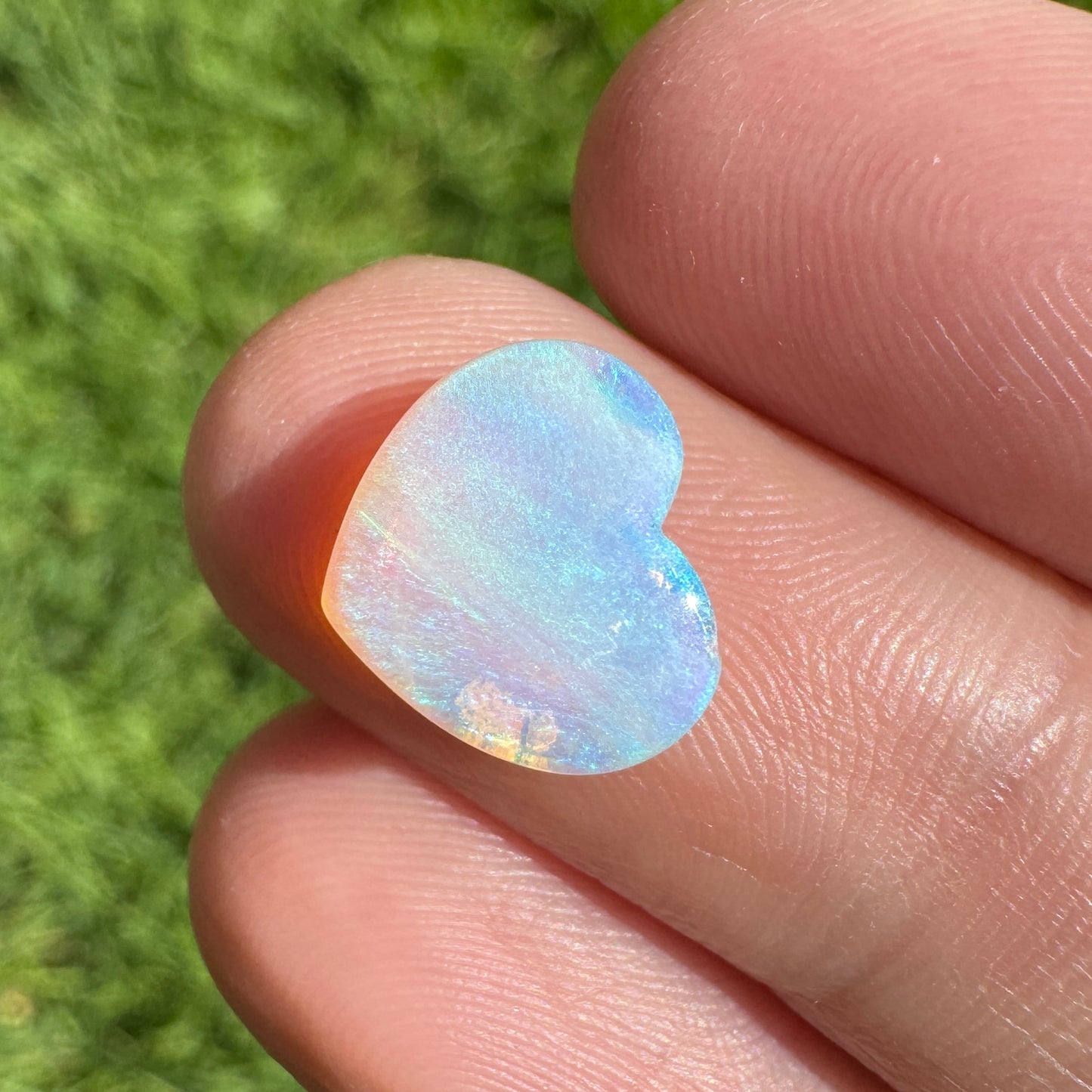 2.36 Ct crystal opal heart