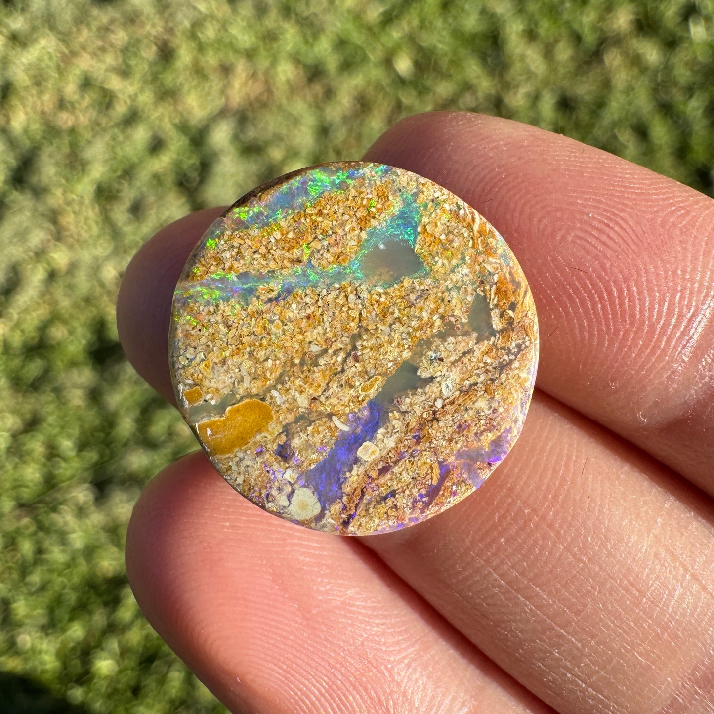 10.99 Ct wood replacement opal