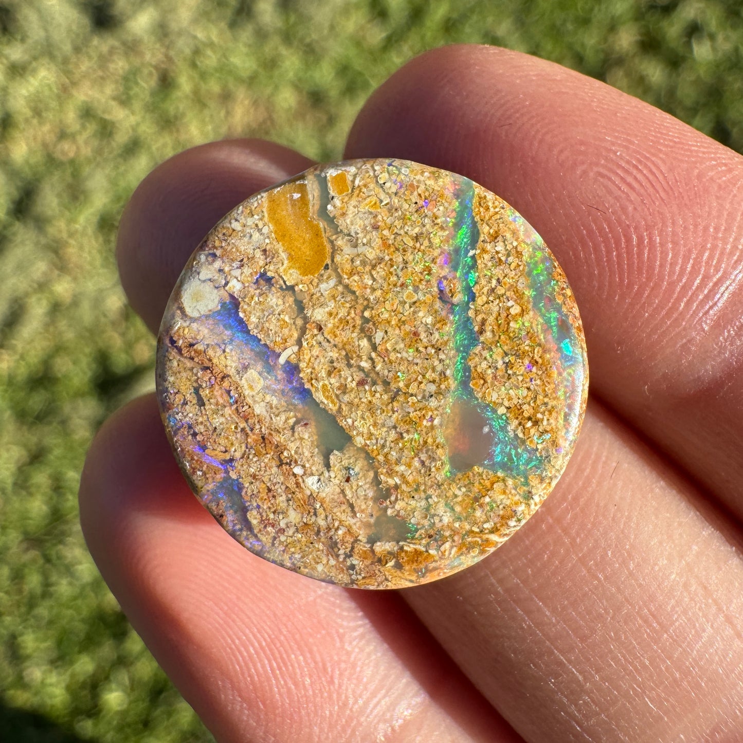 10.99 Ct wood replacement opal
