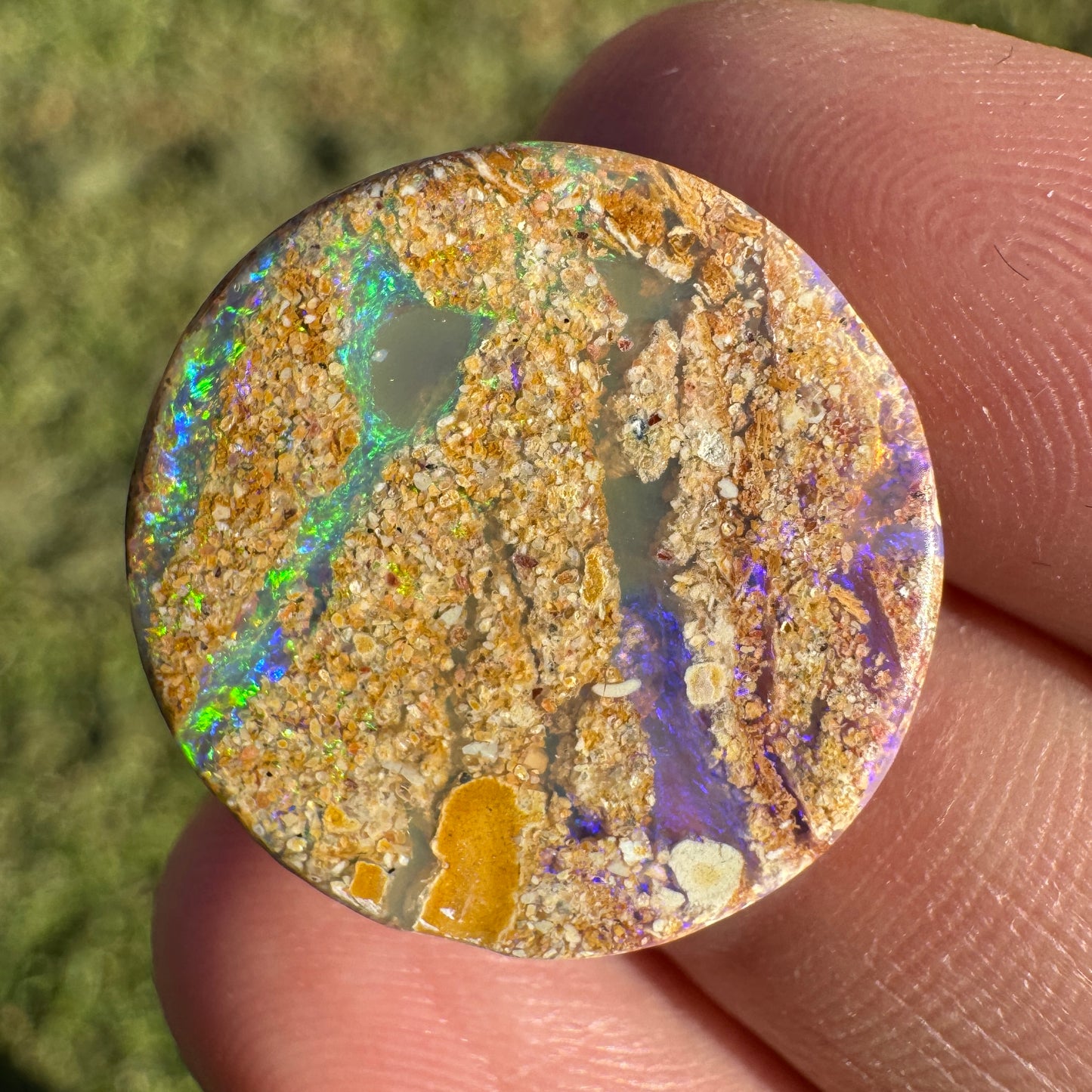 10.99 Ct wood replacement opal