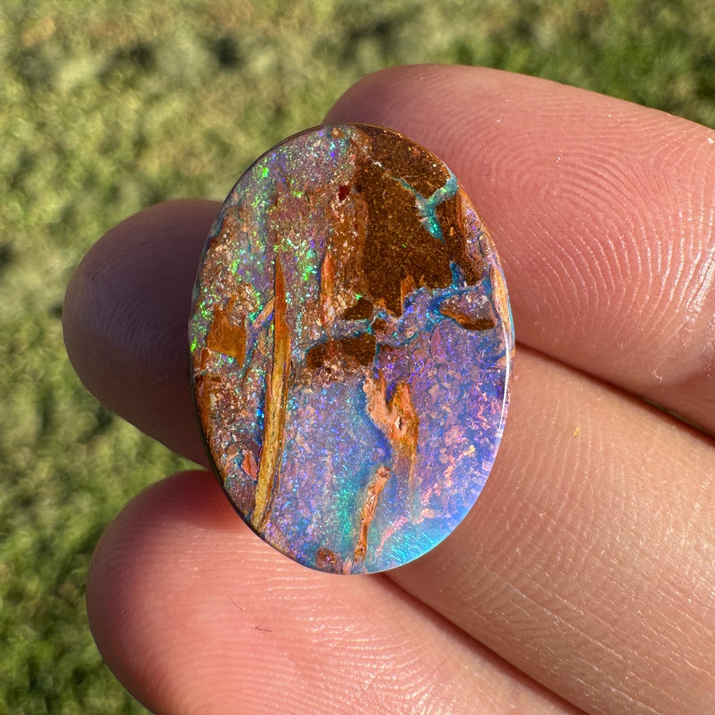 7.01 Ct wood replacement opal