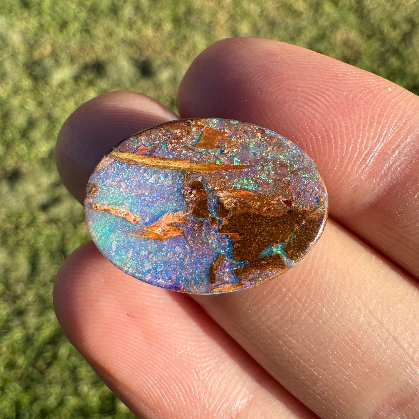 7.01 Ct wood replacement opal