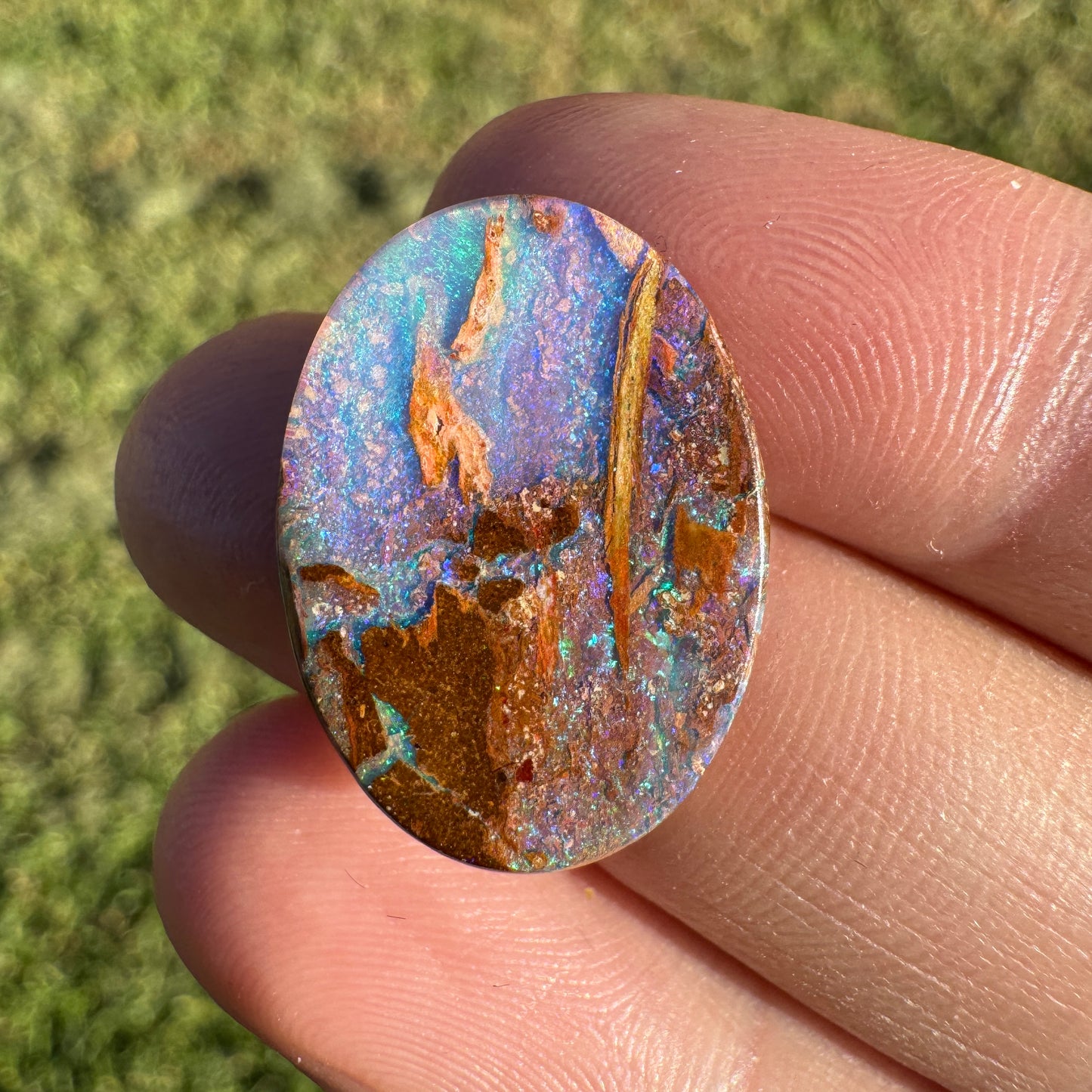 7.01 Ct wood replacement opal