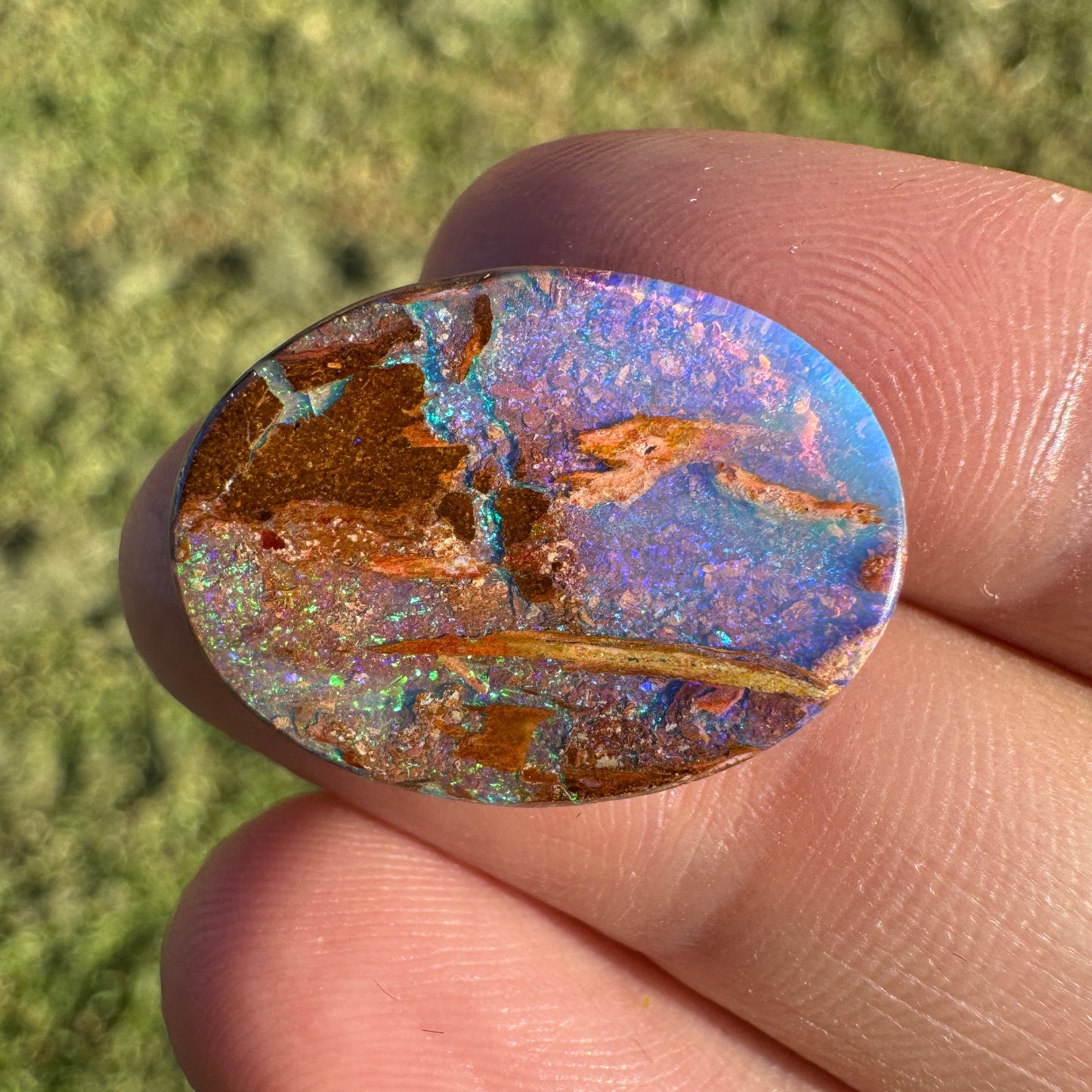 7.01 Ct wood replacement opal