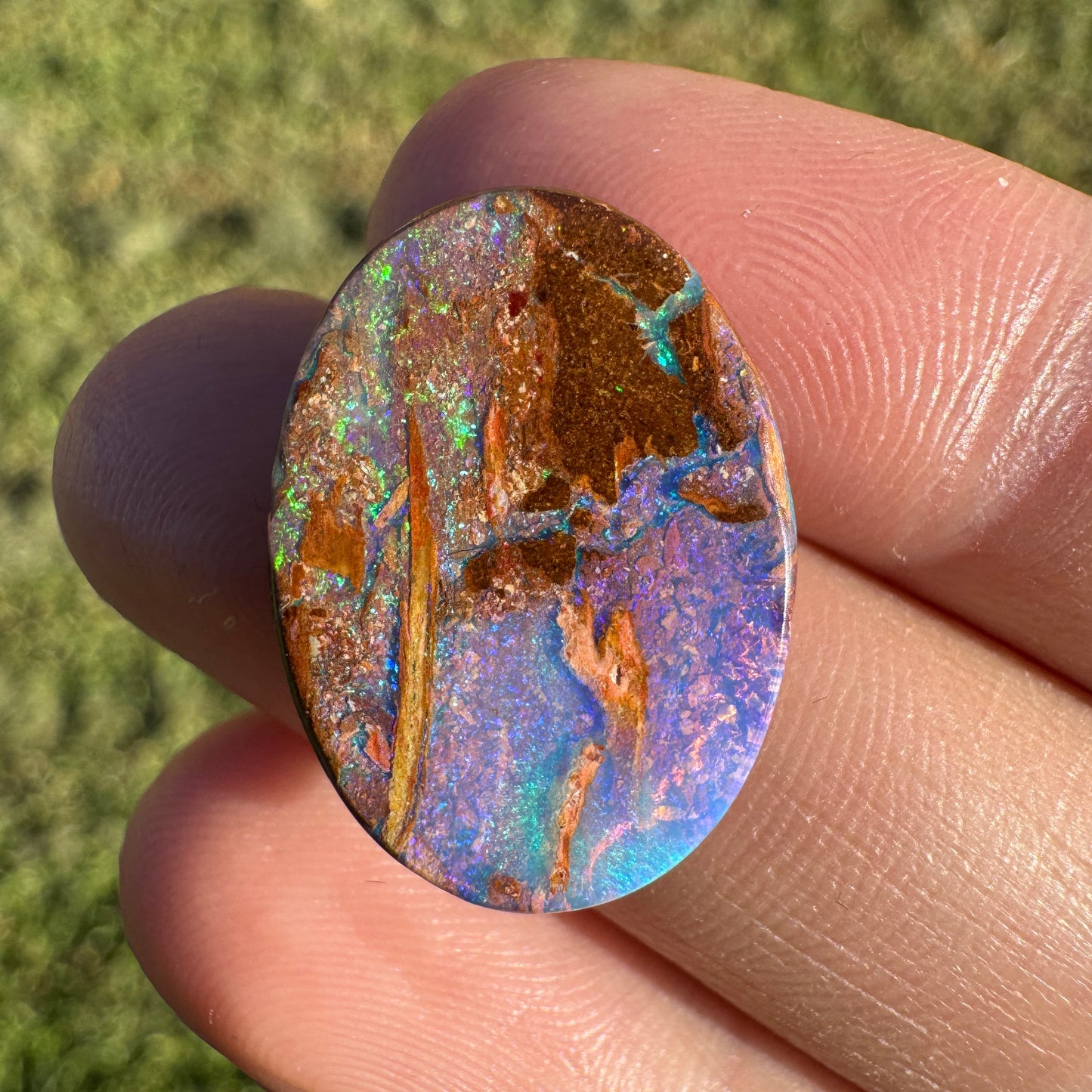 7.01 Ct wood replacement opal