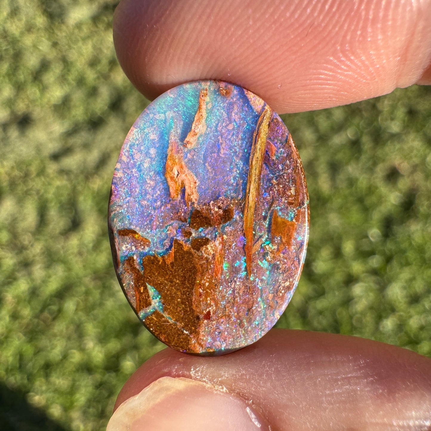 7.01 Ct wood replacement opal