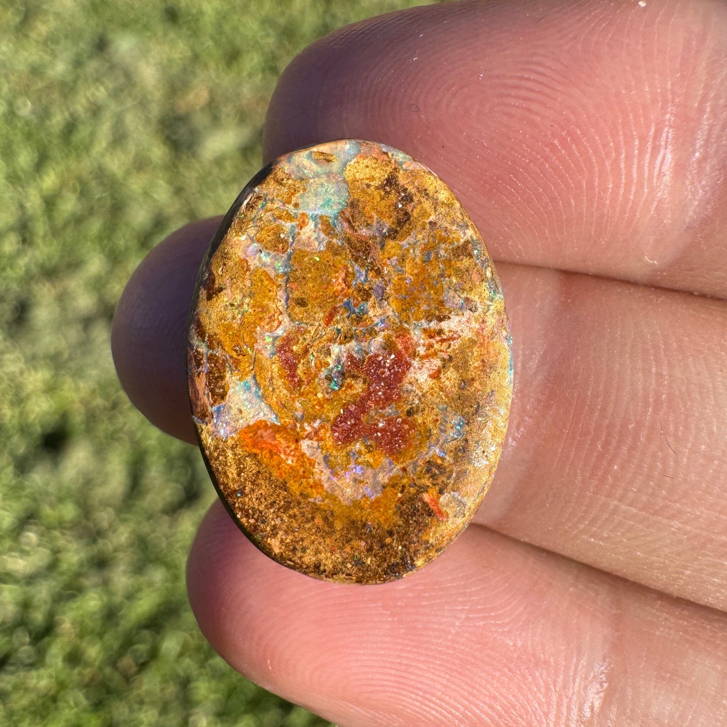 7.01 Ct wood replacement opal