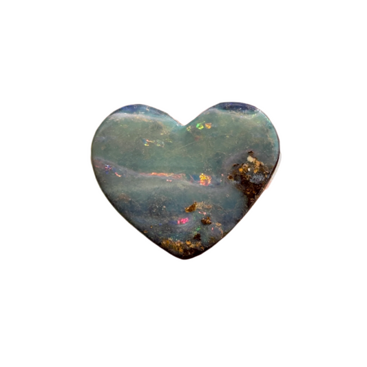 3.32 Ct heart boulder opal