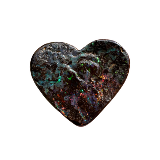5.46 Ct heart boulder opal
