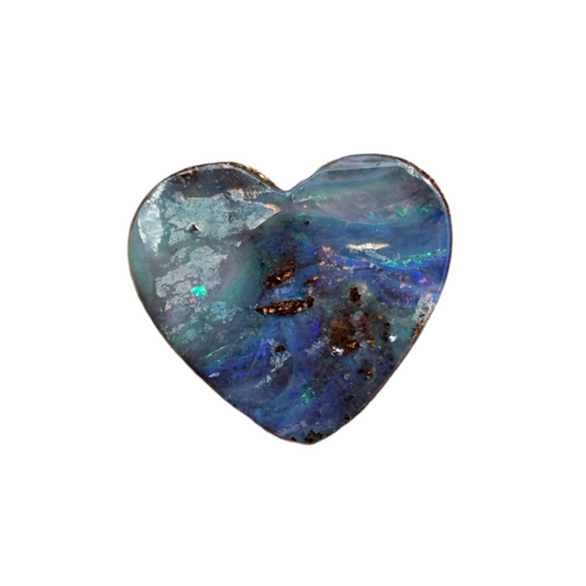 2.61 Ct heart boulder opal